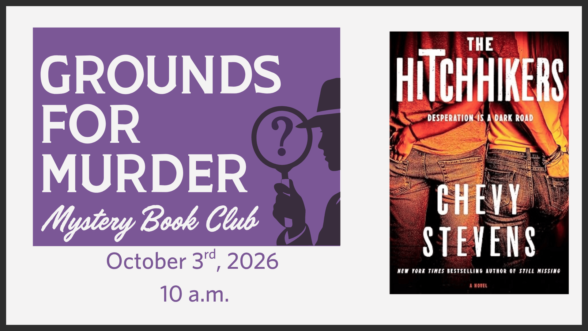 Grounds for Murder Book Club
