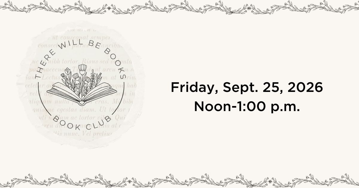 There Will Be Books book club