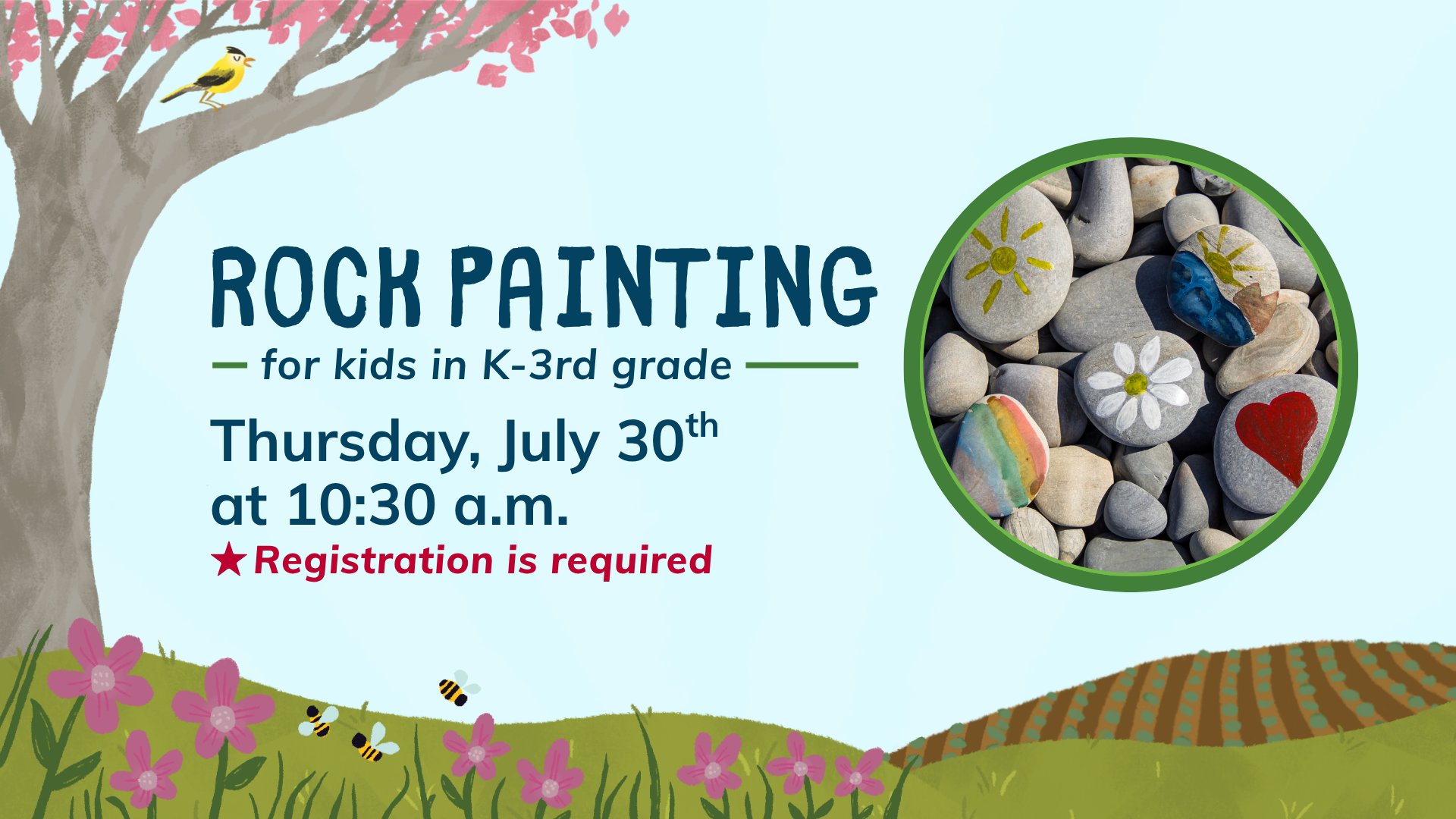 Kids Rock Painting