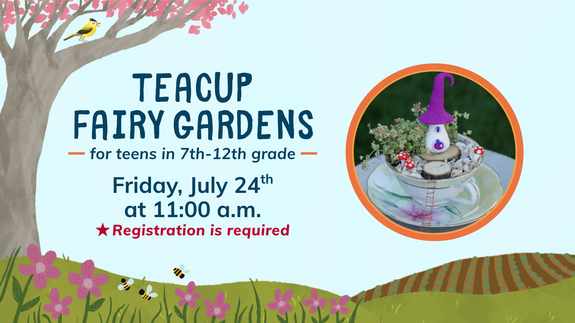 Teen- Teacup Fairy Gardens