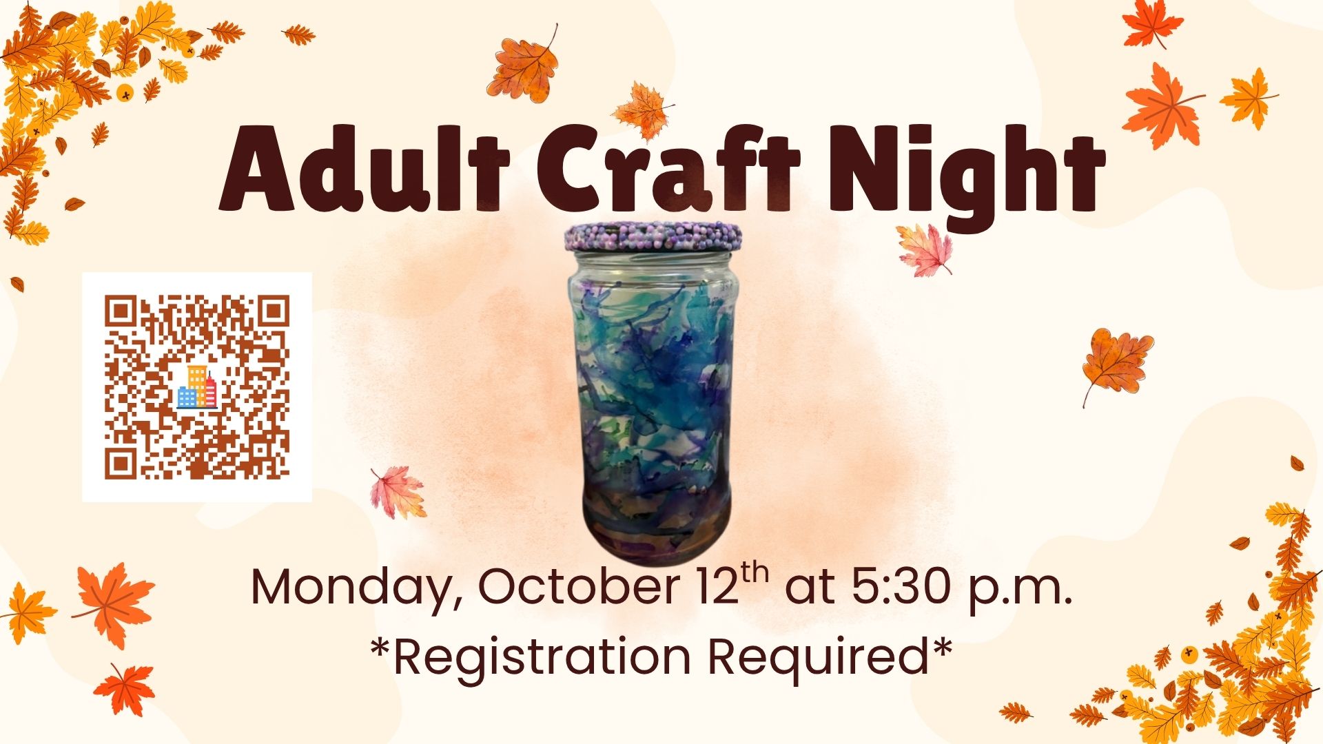 Adult Craft Night- DIY Luminaries
