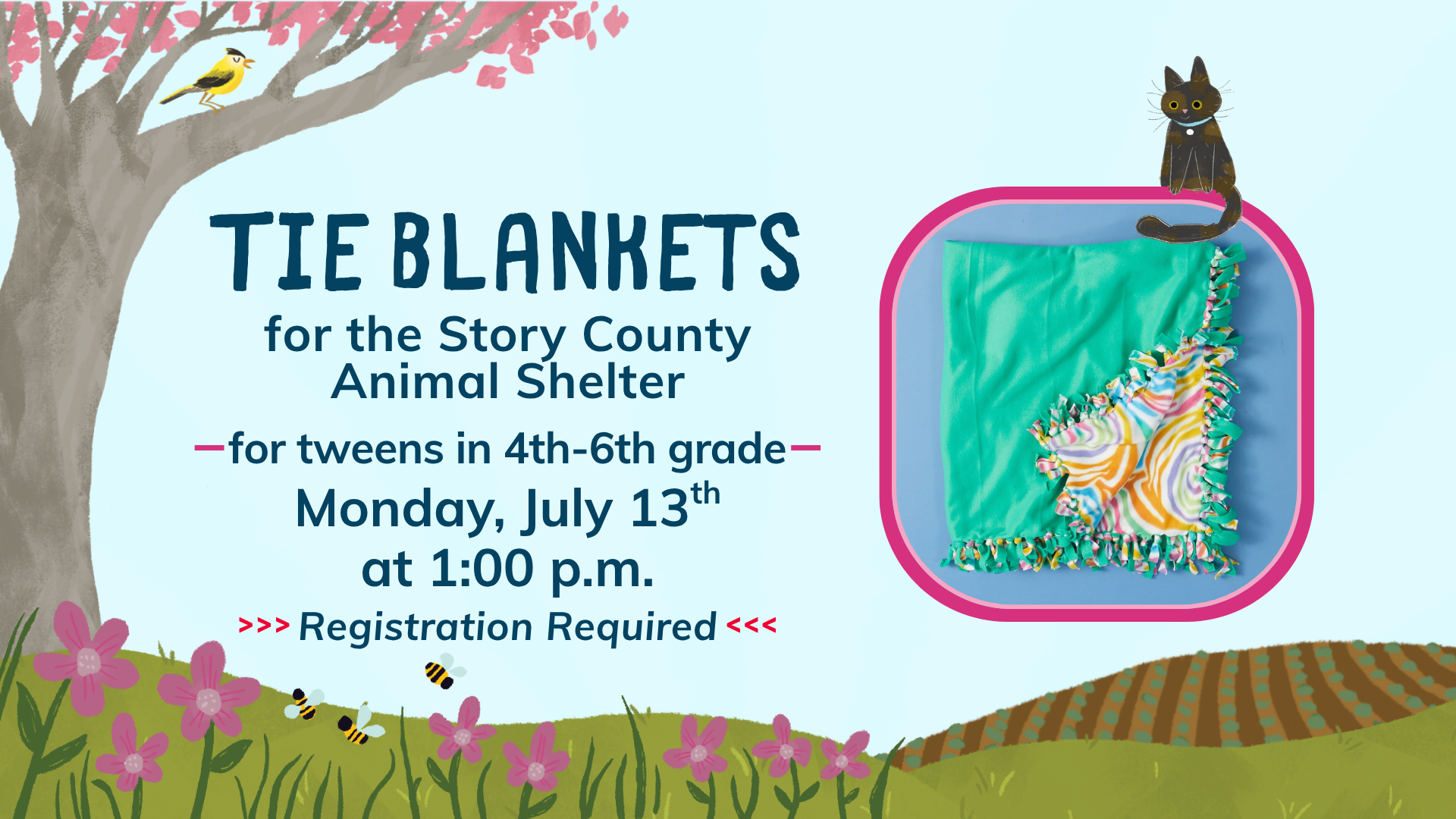 Tween Tie Blankets