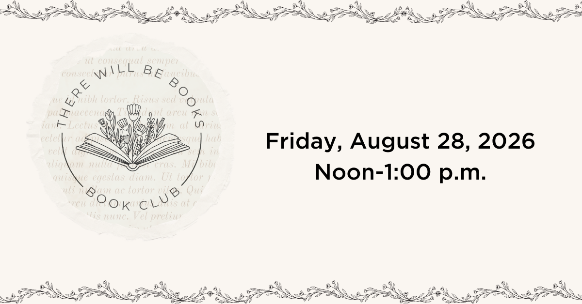 There Will Be Books book club