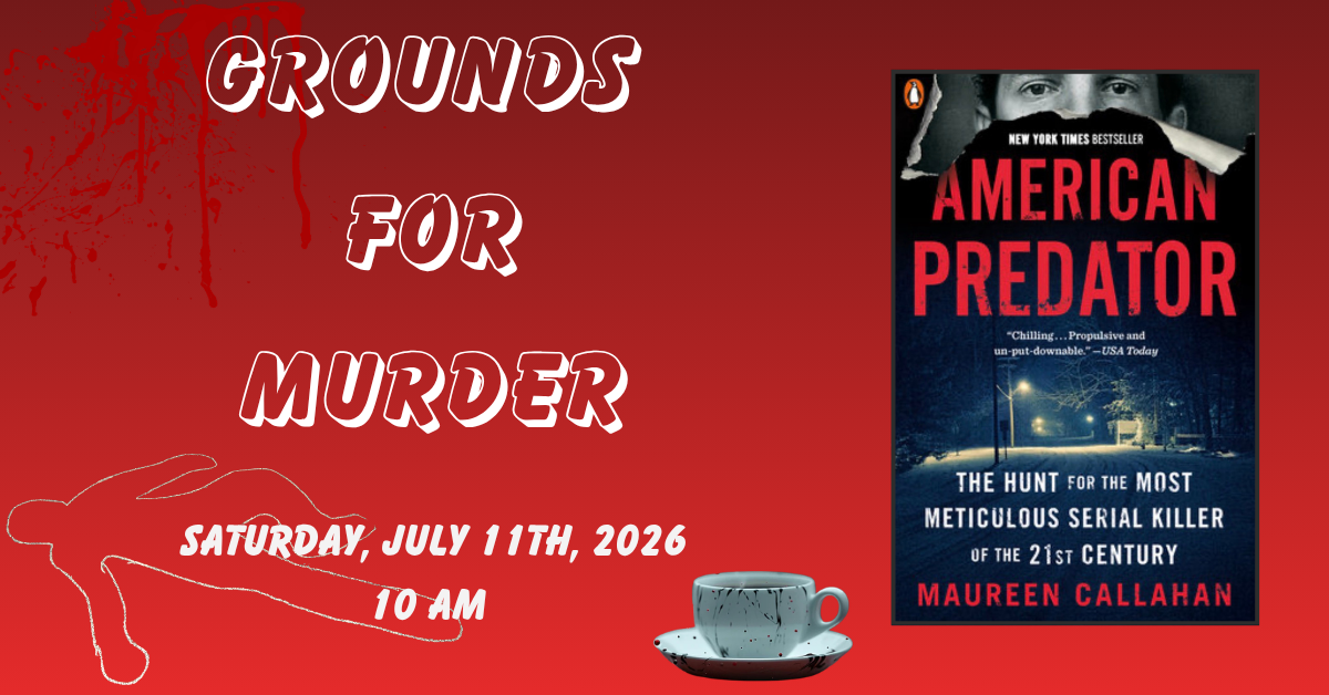 Grounds for Murder Book Club July 11th