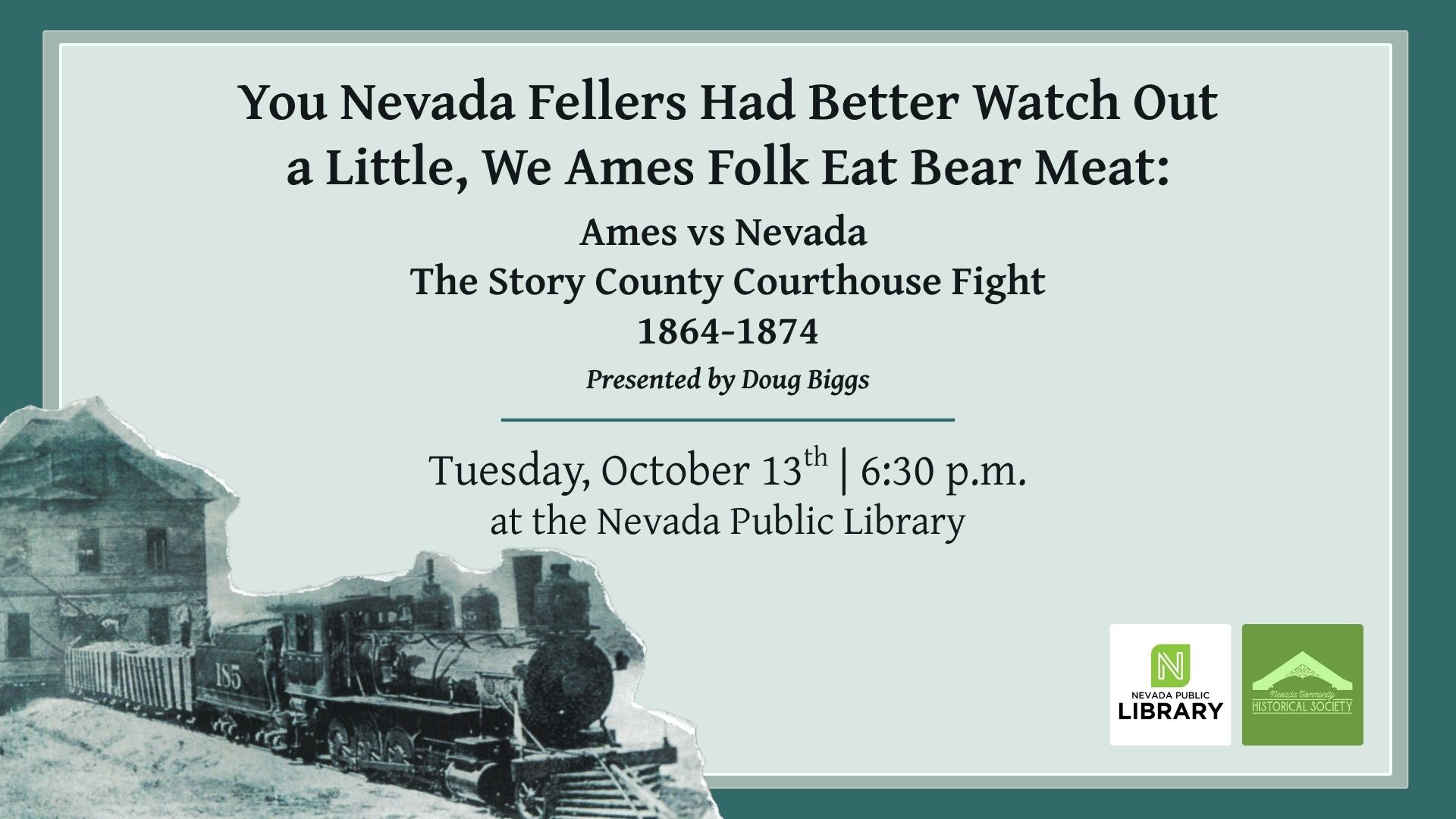 The Story County Courthouse Fight- A Historical Presentation