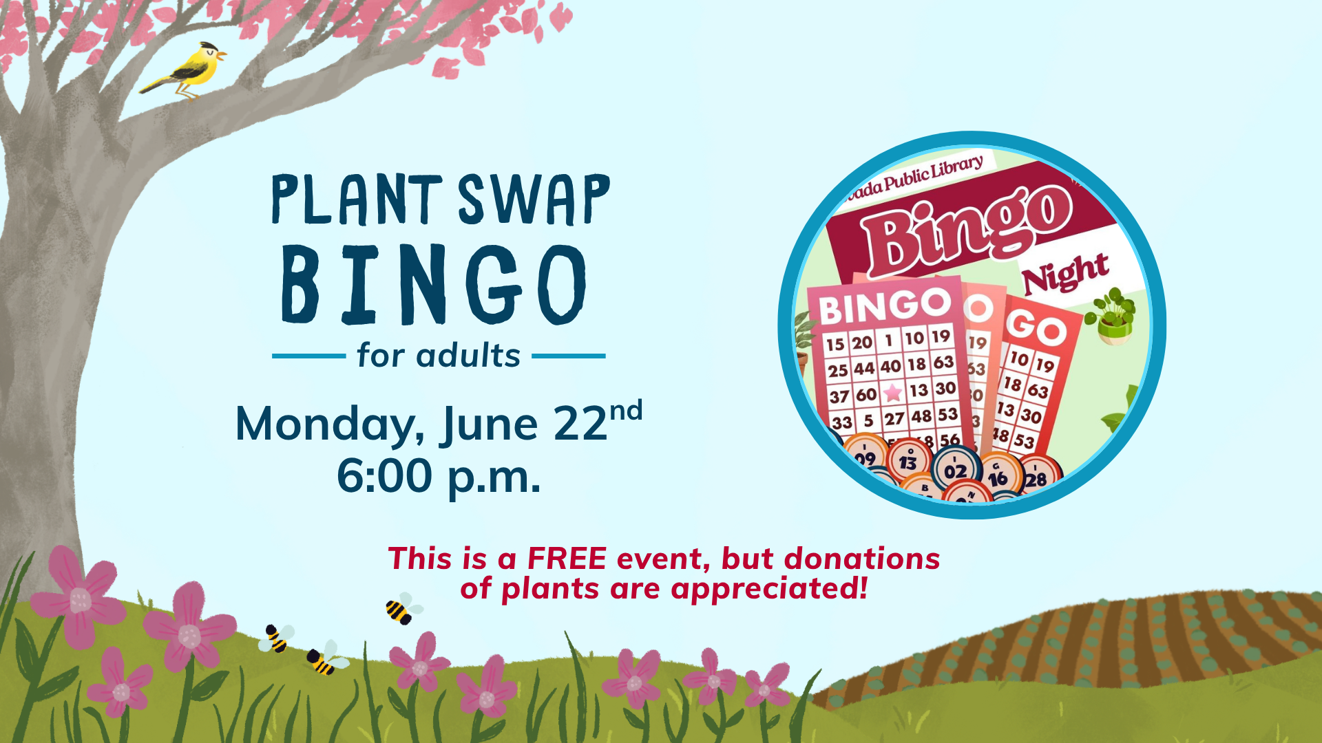 Plant Swap BINGO