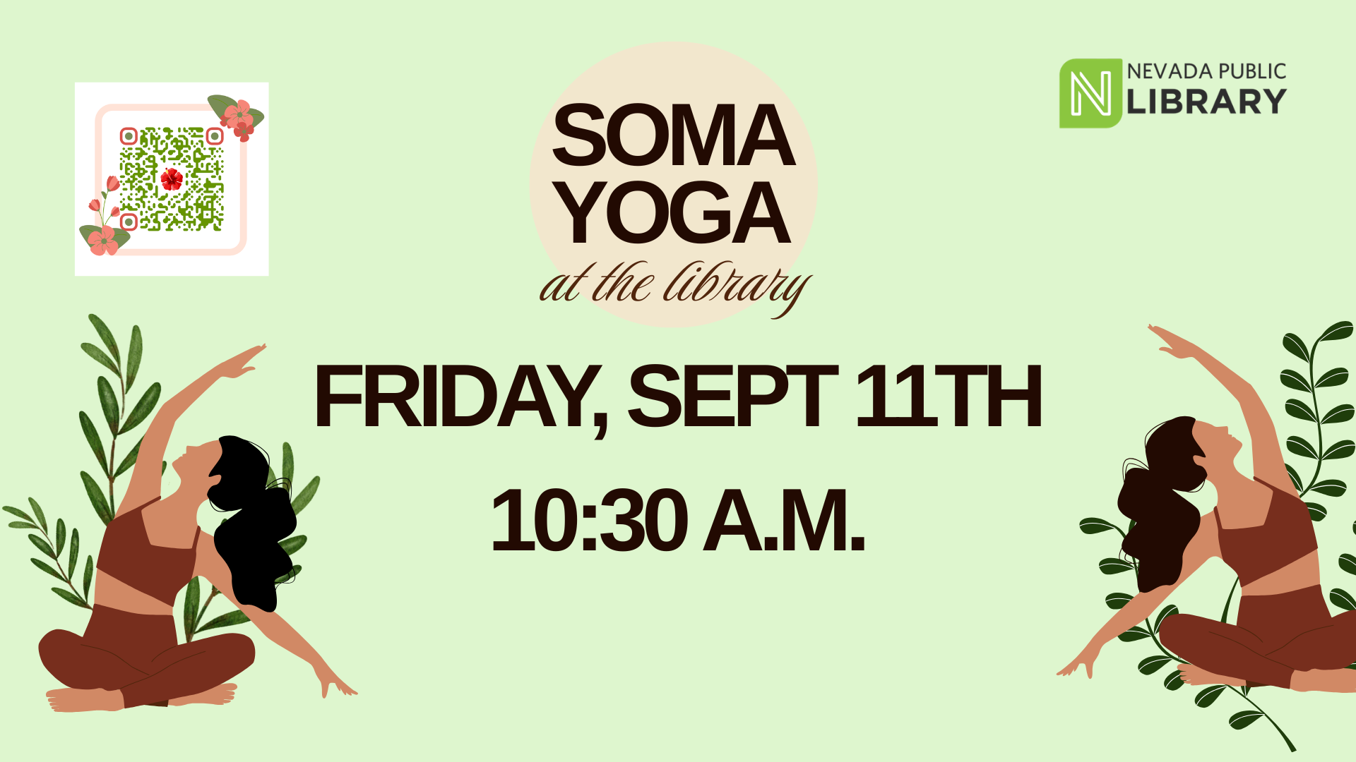 Soma Yoga at the Library
