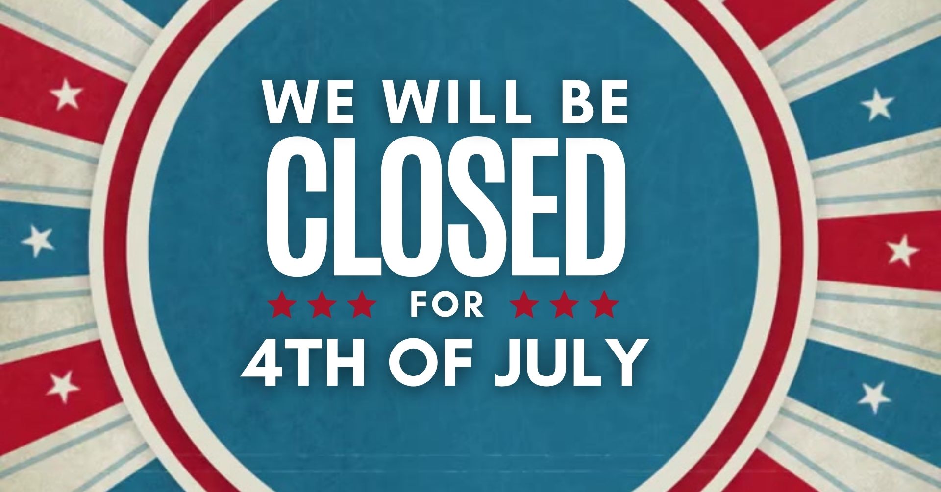 The Library will be closed Saturday, July 4th