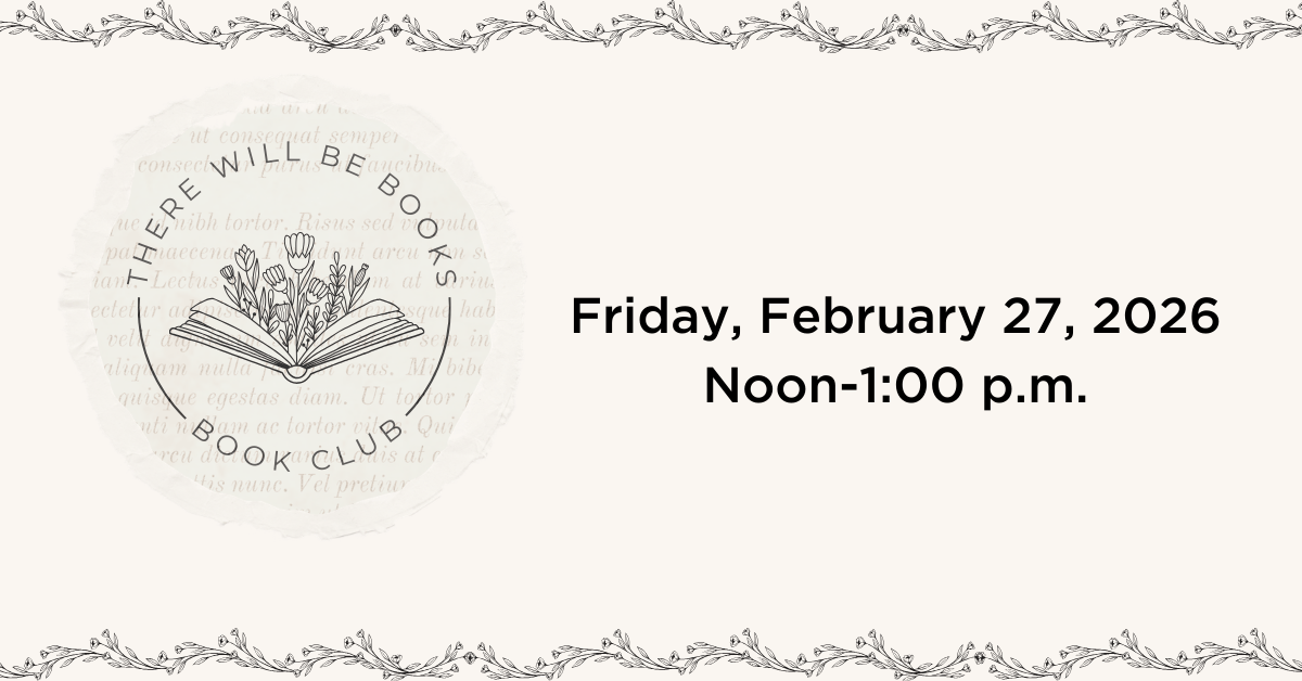 Book Club- Friday at Noon