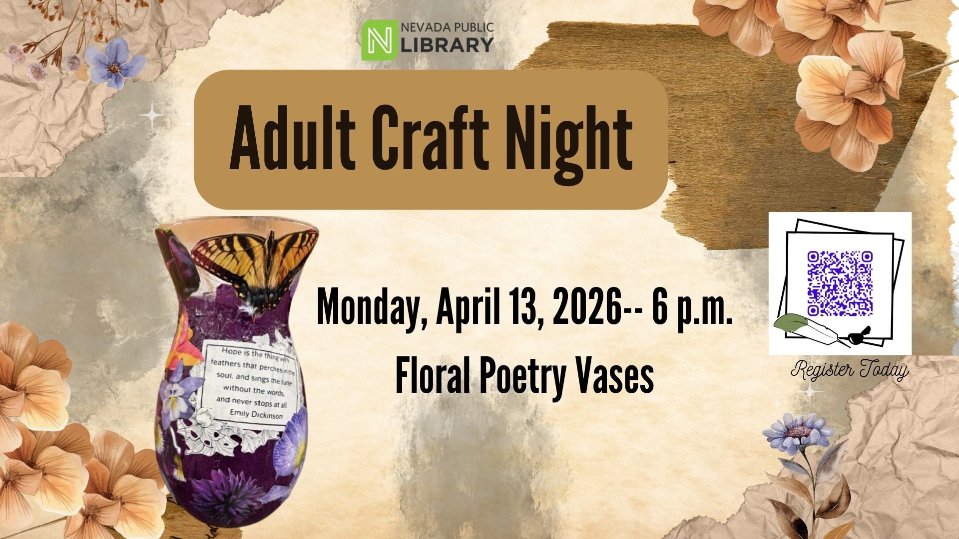 Pop-Up Adult Craft Night